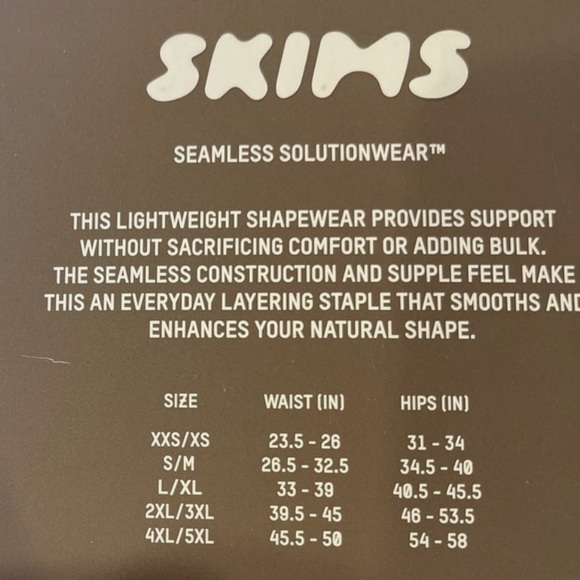 NWOT SKIMS Sculpting Bodysuit w/ Snaps in Ochre Size S/M Seamless Nude - Picture 6 of 6